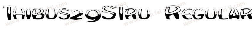 Thibus29STru Regular字体转换